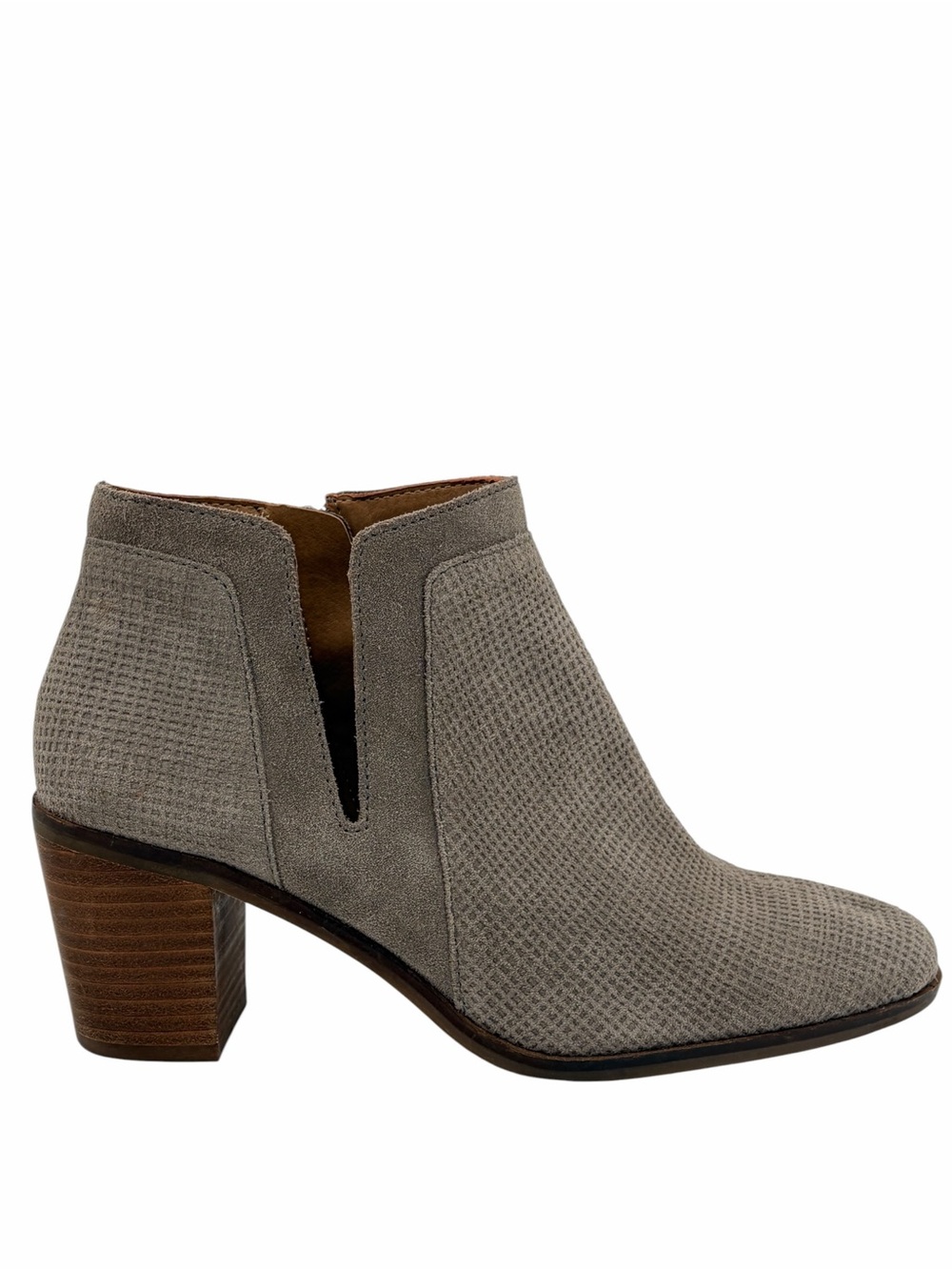 LUCKY BRAND Ponic Suede Ankle Bootie - Picture 4 of 12